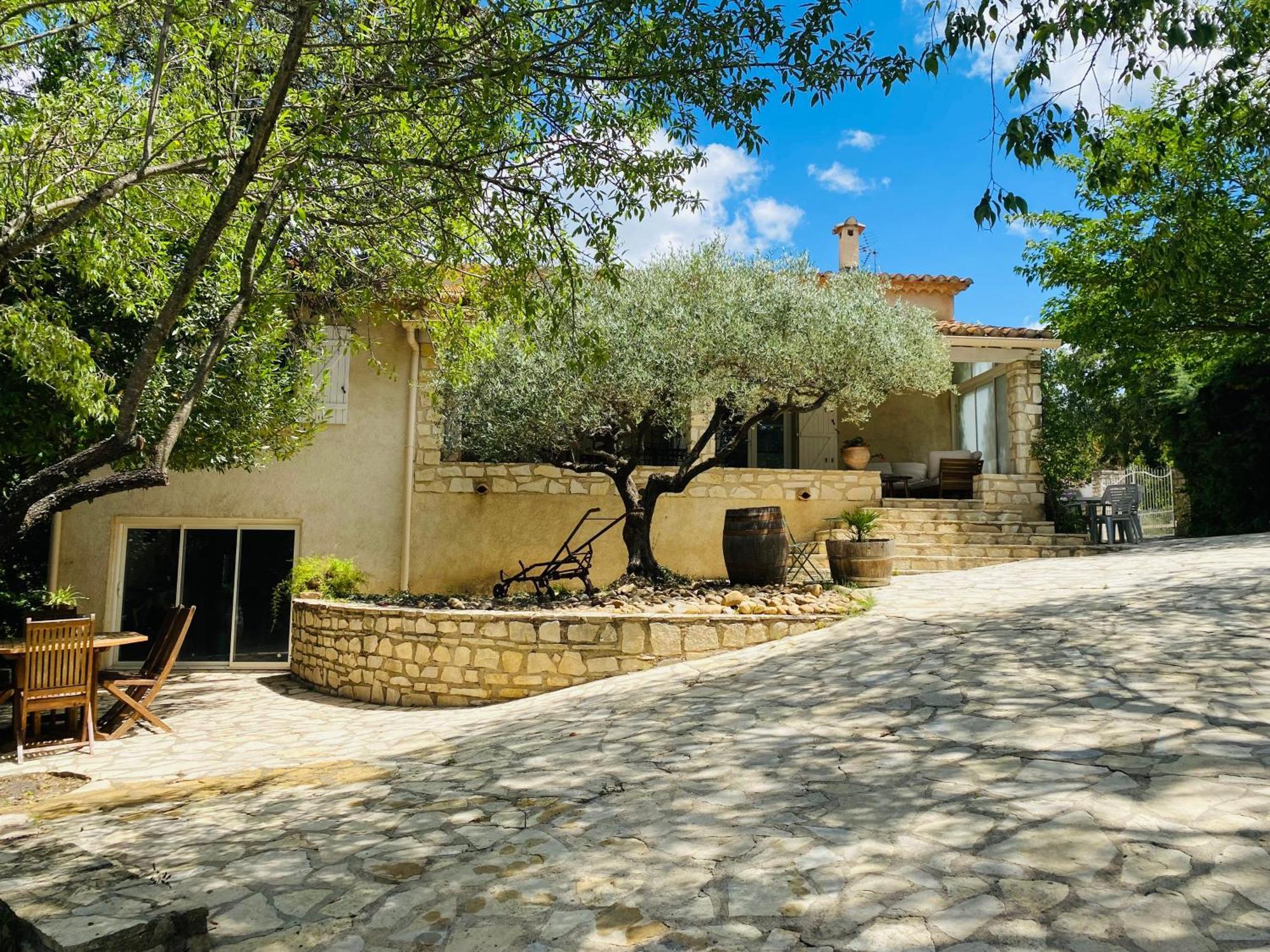 Magnifique Villa Typique Du Sud Avec Piscine Privee Et Jardin Mediterraneen Saint-Vincent-de-Barbeyrargues Dış mekan fotoğraf