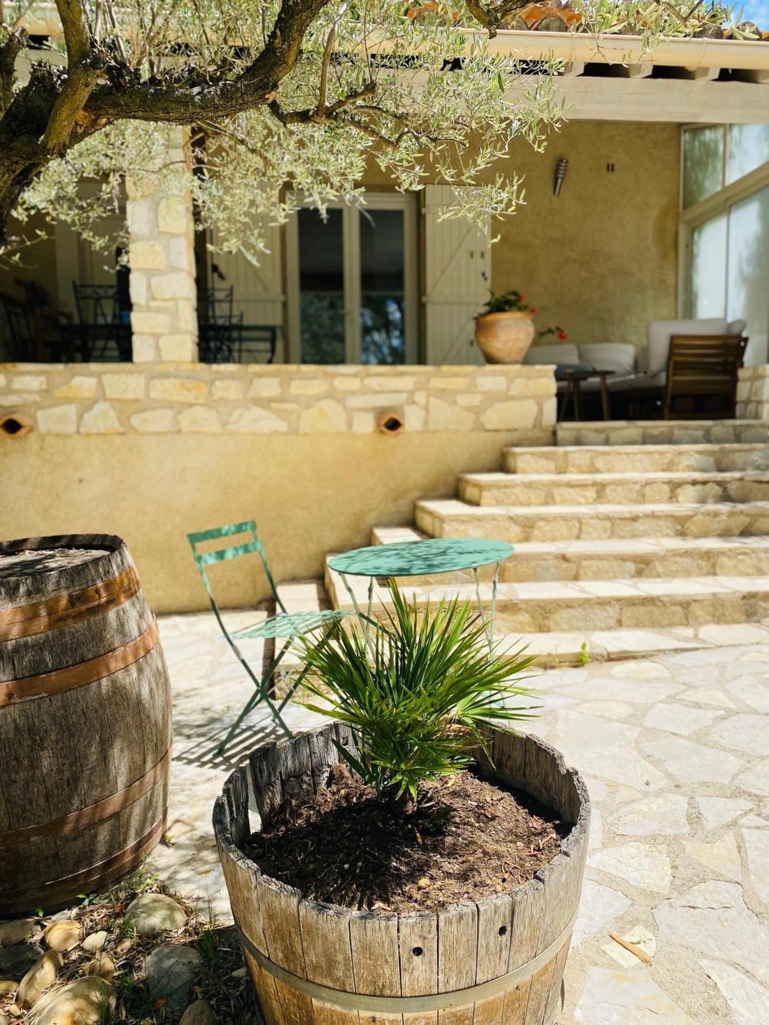 Magnifique Villa Typique Du Sud Avec Piscine Privee Et Jardin Mediterraneen Saint-Vincent-de-Barbeyrargues Dış mekan fotoğraf